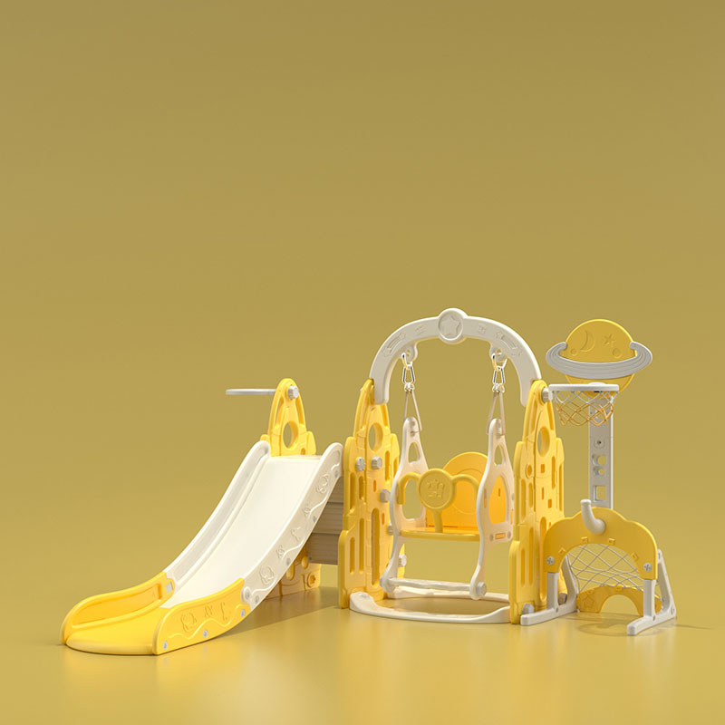 Plastic Swing And Slide Playset 浙江梦乐玩具有限公司